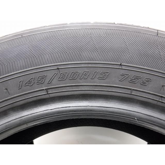 145-80R13 9分山 グッドイヤーエフィシエントグリップ 2021年製 中古 