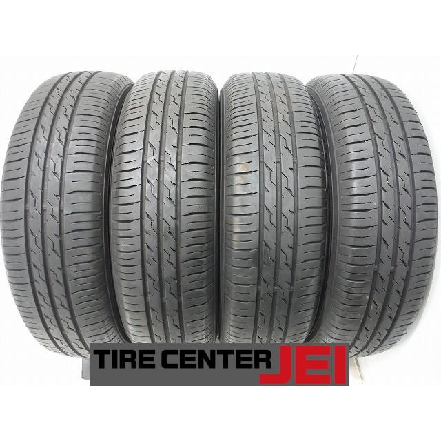 165-70R14 9-8分山 イエローハット エコファイン 2021年製 中古タイヤ 