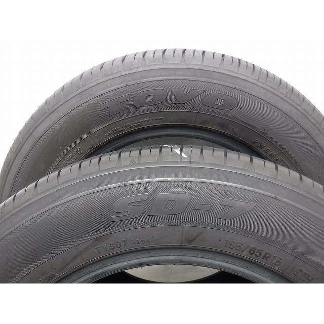 195-65R15 8.5分山 トーヨーSD-7 2021年製 中古タイヤ【4本セット】送料無料(AM15-6215）｜tire-center-jei｜04