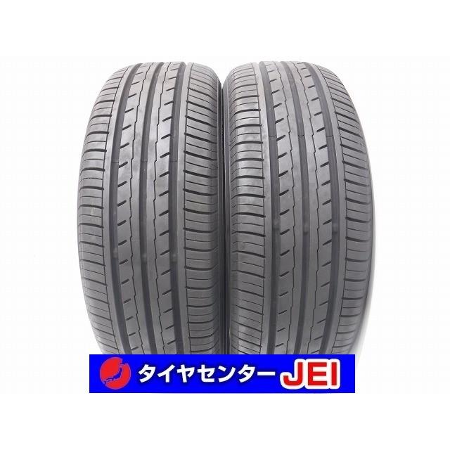 195-60R15 8分山 ヨコハマ ブルーアースES32 2021年製 中古タイヤ【2本 