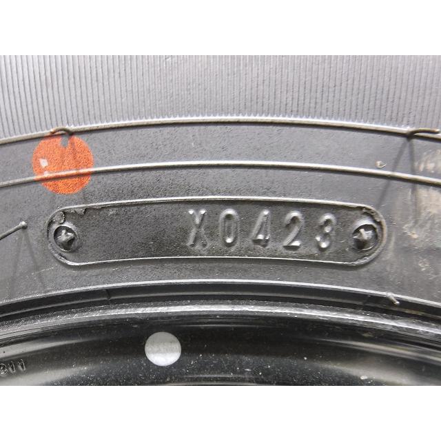 15インチ トヨタ ハイエース純正 195/80R15 6J+35 139.7 DUNLOP 2023年製 新車外し 中古タイヤホイール【4本】送料無料(AMS15-0519）｜tire-center-jei｜07