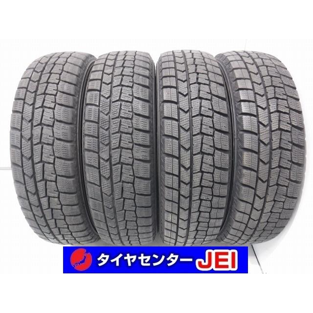 約8部山！ダンロップ 155/65R13 ウインターマックスWM01 4本 155-65R13 9-8.5分山 ダンロップ ウィンターマックス 2020年製 中古