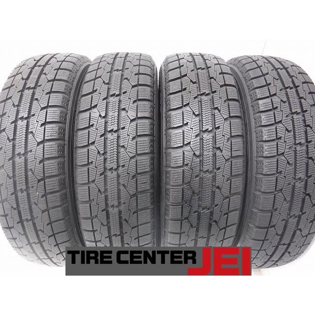 155-65R14 9.5-9分山 トーヨーガリットGIZ 2020年製 中古スタッドレス 