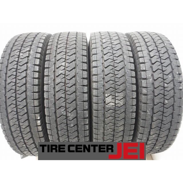 ①ブリヂストンスタッドレス195/80R15ブリザックVL10送料込み２本美品 195-80R15 107/105N 8分山 ブリヂストン ブリザックVL10 2022年製 中古