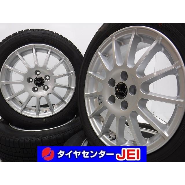 15インチ 185/60R15 6J+38 100 VW POLO 中古スタッドレスタイヤ 