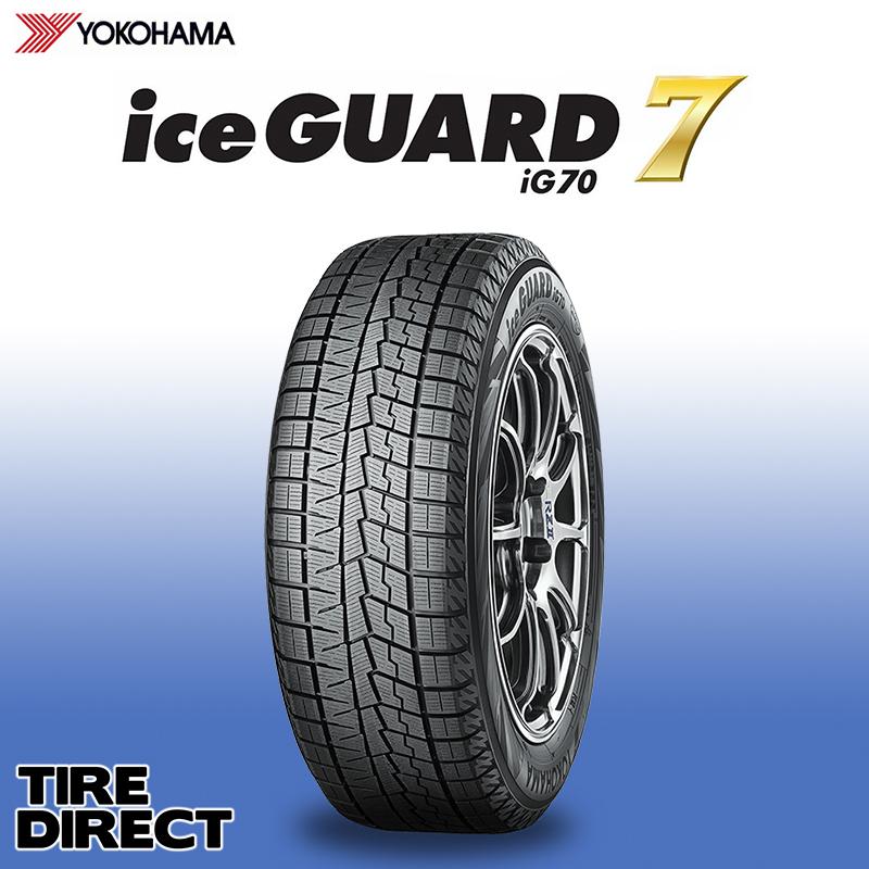 YOKOHAMA スタッドレス ヨコハマ アイスガードIG70 175/70R14 4本 7ミリ 2022年 iceGUARD [4本以上で送料無料] スタッドレスタイヤ iG70 175/80R14 88Q