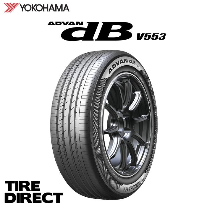 送料無料】ヨコハマ dB E70 225/55R18 4本 21年製 7分山 アドバン