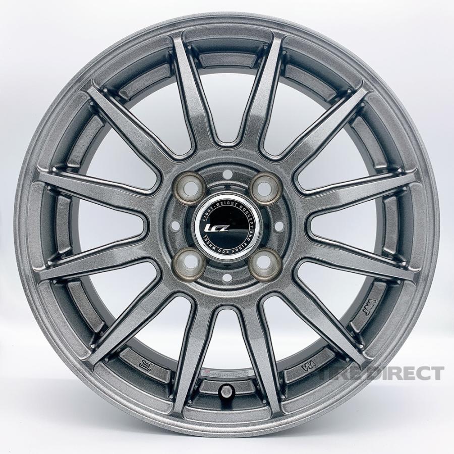 2022年製 日本製 VRX2 155/65R14 75Q ＆ ホイールセット LCZ012 14インチ×4.5J 軽量アルミ 4本セット