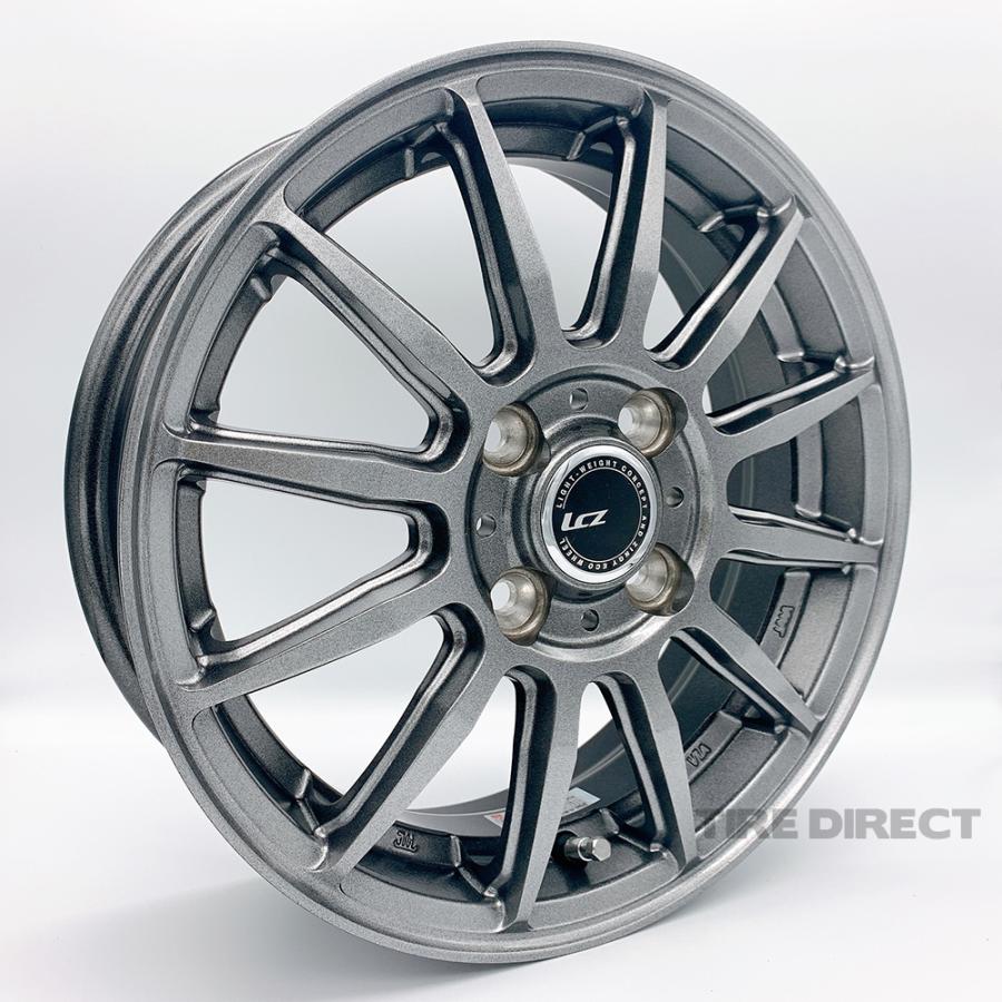 2022年製 日本製 WM02 155/65R14 75Q ＆ ホイールセット LCZ012 14インチ×4.5J 軽量アルミ 4本セット