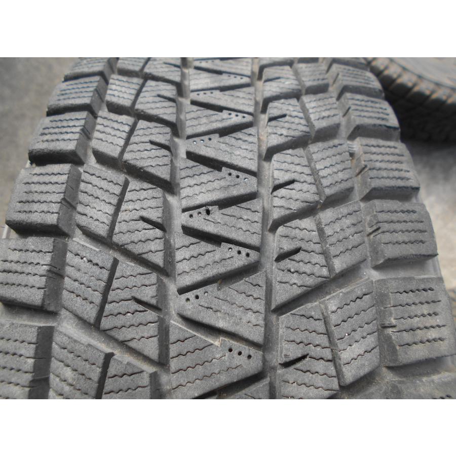 F662 中古タイヤ ホイール 送料着払い 215/70R16 冬4本セット スタッドレス 215/70-16 215-70-16 BRIDGESTONE BLIZZAK DM-V1 16インチ鉄ホイール｜tire-dream｜02