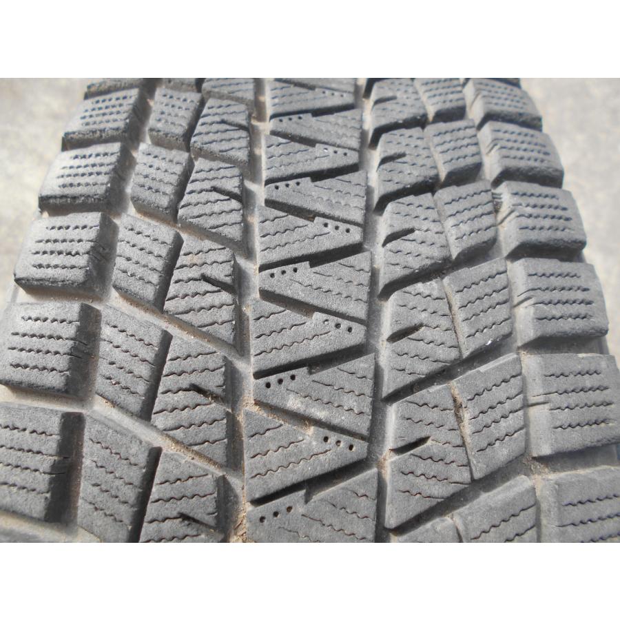 F662 中古タイヤ ホイール 送料着払い 215/70R16 冬4本セット スタッドレス 215/70-16 215-70-16 BRIDGESTONE BLIZZAK DM-V1 16インチ鉄ホイール｜tire-dream｜03