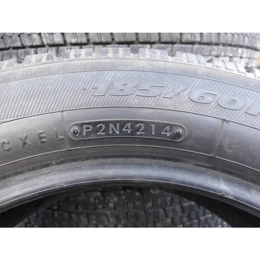 J669 中古タイヤ 送料無料 185/60R16 冬2本セット スタッドレス 185/60-16 185-60-16 TOYO GARIT GIZ｜tire-dream｜07