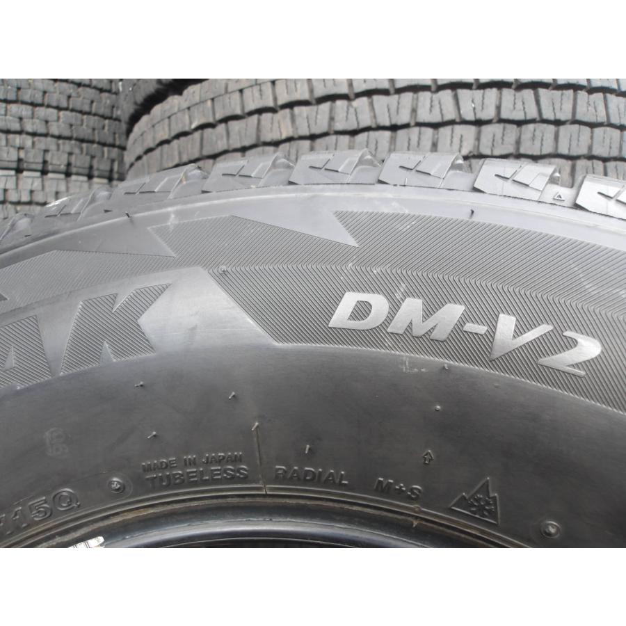 L140-ソ1 中古タイヤ 送料着払い 275/65R17 冬4本セット スタッドレス 275/65-17 275-65-17 ブリヂストン ブリザック DM-V2｜tire-dream｜08