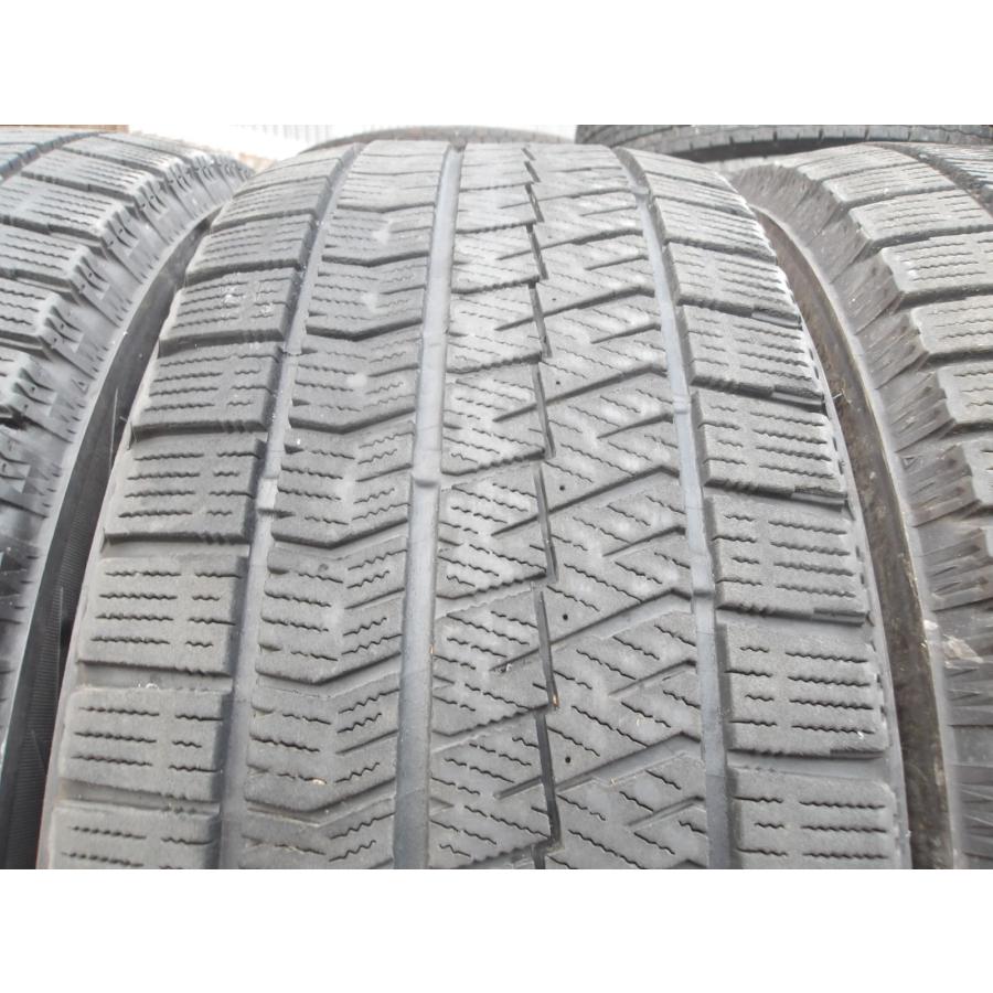 L449-3 中古タイヤ 送料無料 215/55R17 冬4本セット スタッドレス 215/55-17 215-55-17 ブリヂストン ブリザック VRX2｜tire-dream｜03