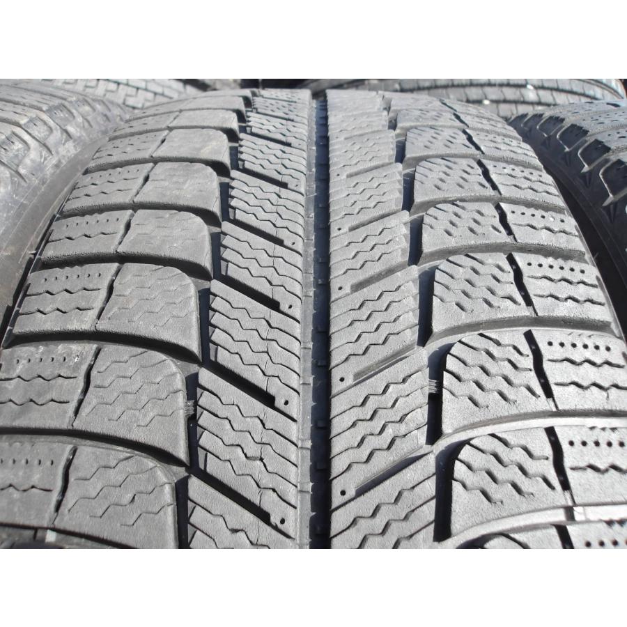 L464-2 中古タイヤ 送料無料 215/50R17 冬4本セット スタッドレス 215/50-17 215-50-17 ミシュラン エックスアイス 3＋｜tire-dream｜02