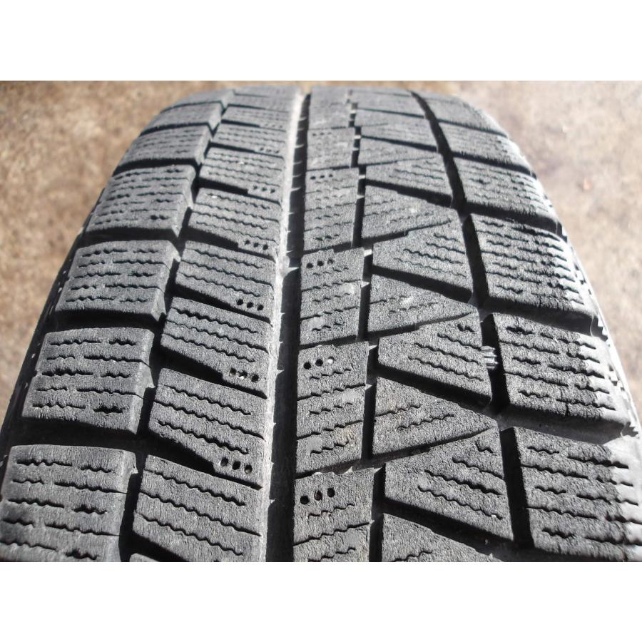 L654-ソ1 中古タイヤ ホイール 送料着払い 155/65R13 冬4本セット スタッドレス 155/65-13 155-65-13 ブリヂストン ブリザック REVO GZ 13インチ鉄ホイール｜tire-dream｜02