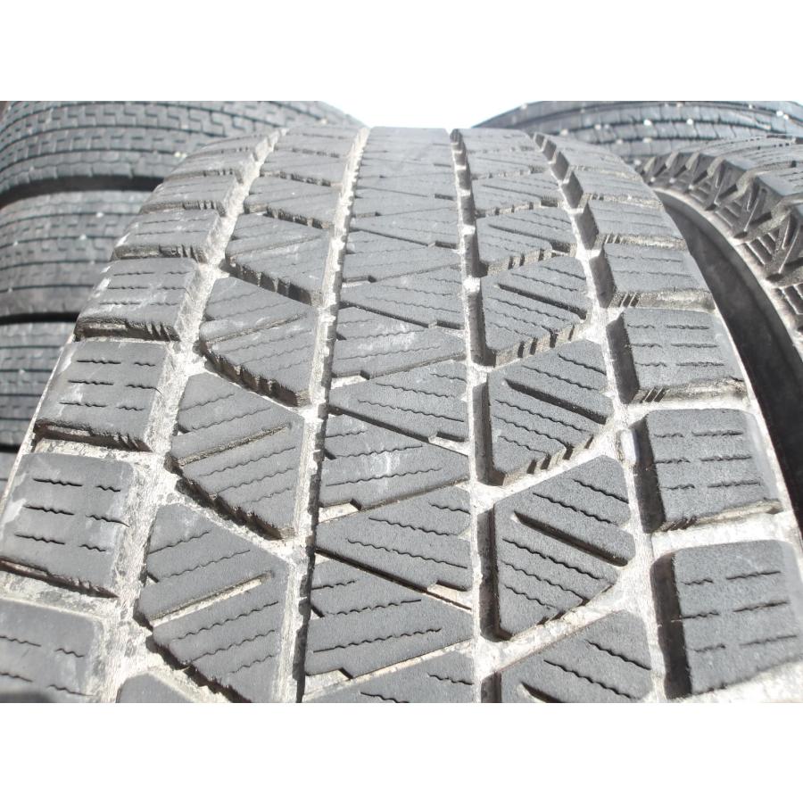 L702-4 中古タイヤ 送料無料 225/65R17 冬4本セット スタッドレス 225/65-17 225-65-17 ブリヂストン ブリザック DM-V3_3
