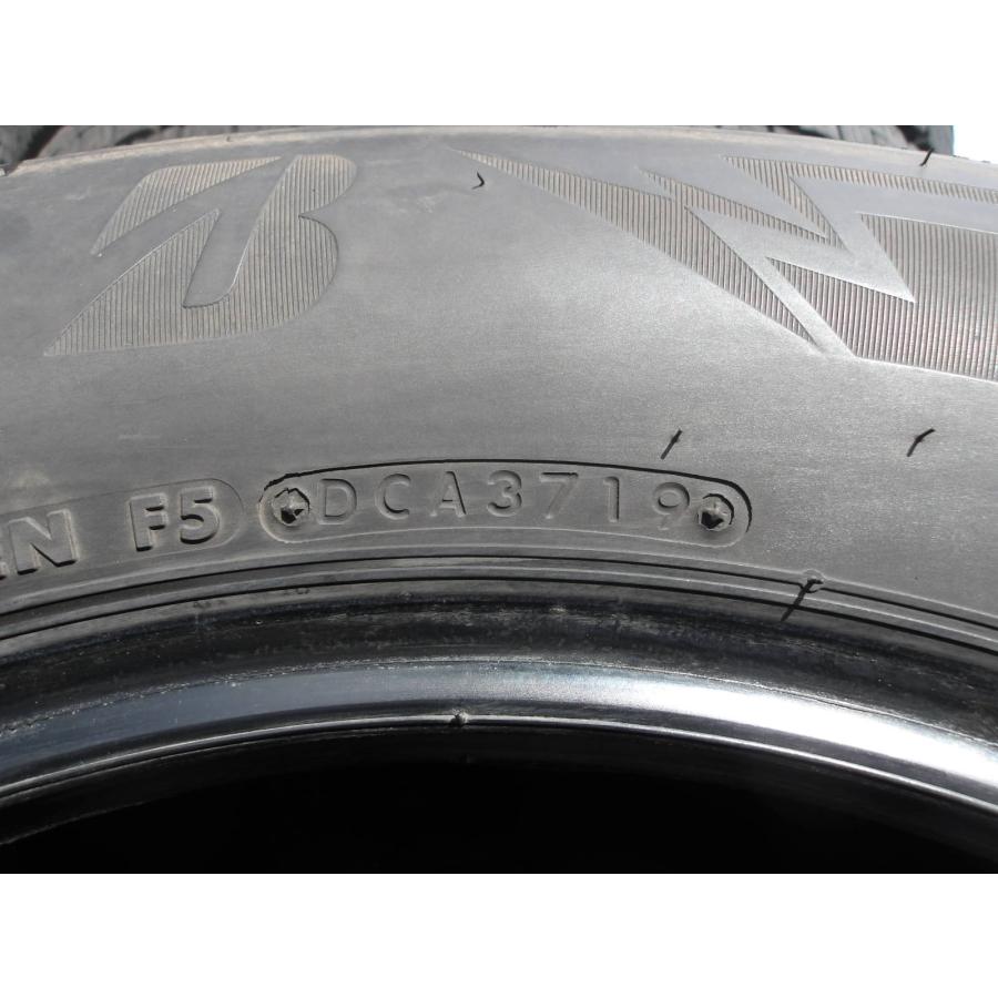 L702-4 中古タイヤ 送料無料 225/65R17 冬4本セット スタッドレス 225/65-17 225-65-17 ブリヂストン ブリザック DM-V3_8