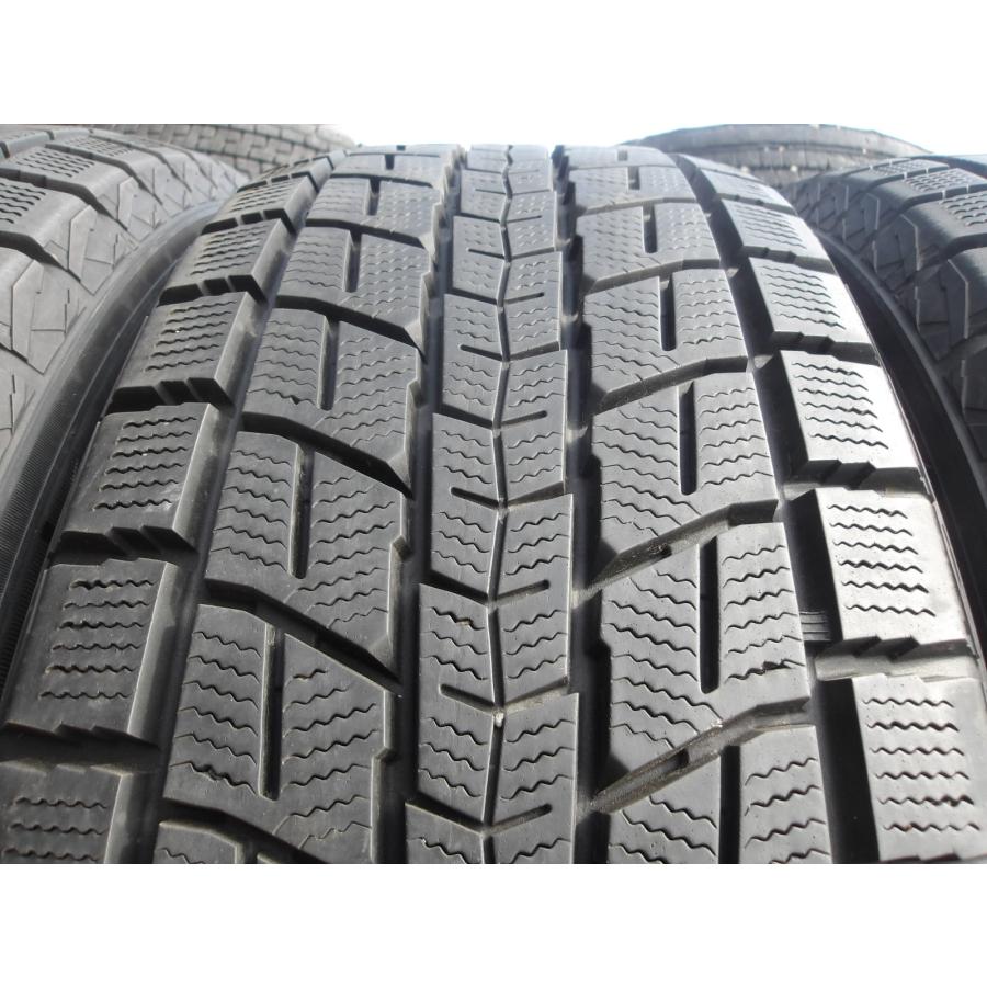 L886-ソ1 中古タイヤ 送料着払い 235/55R19 冬4本セット スタッドレス 101Q 235/55-19 235-55-19 ダンロップ ウィンターマックス SJ8｜tire-dream｜03