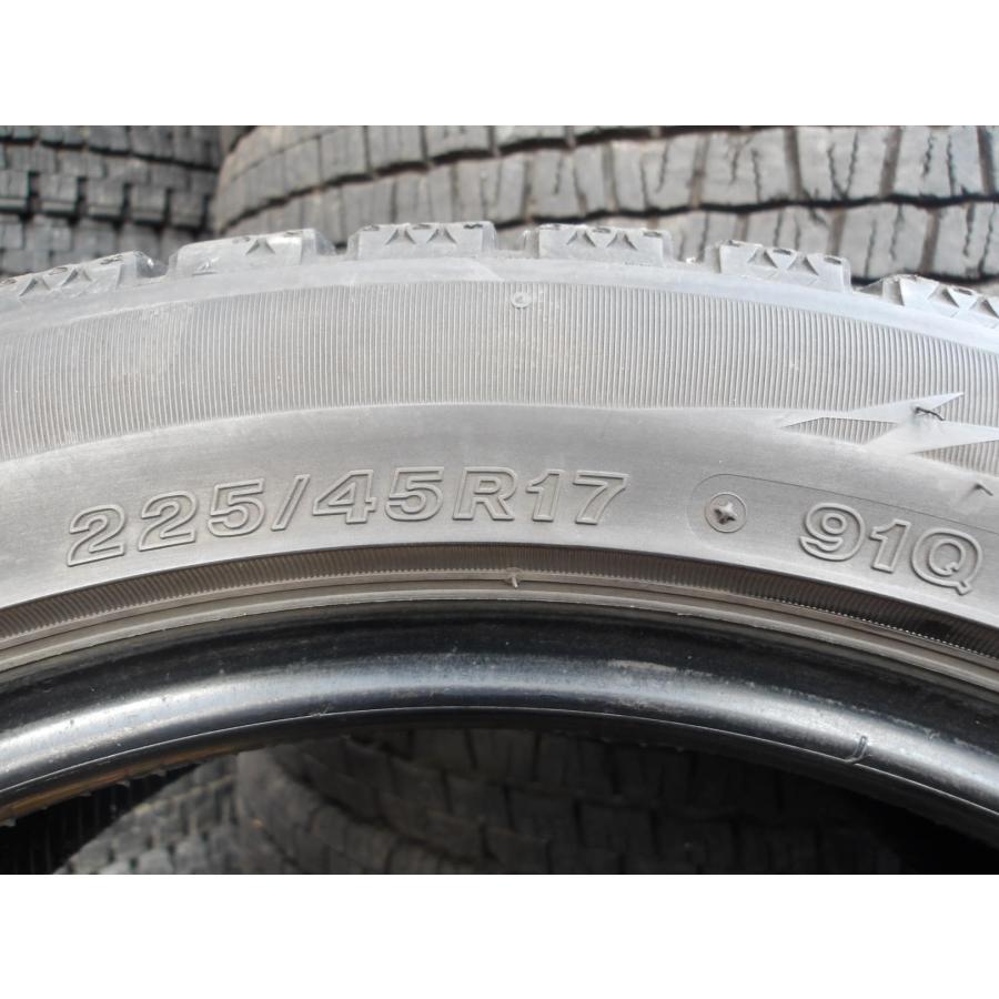 BRIDGESTONE（ブリヂストン） L99-5 中古タイヤ 送料無料 225/45R17 冬