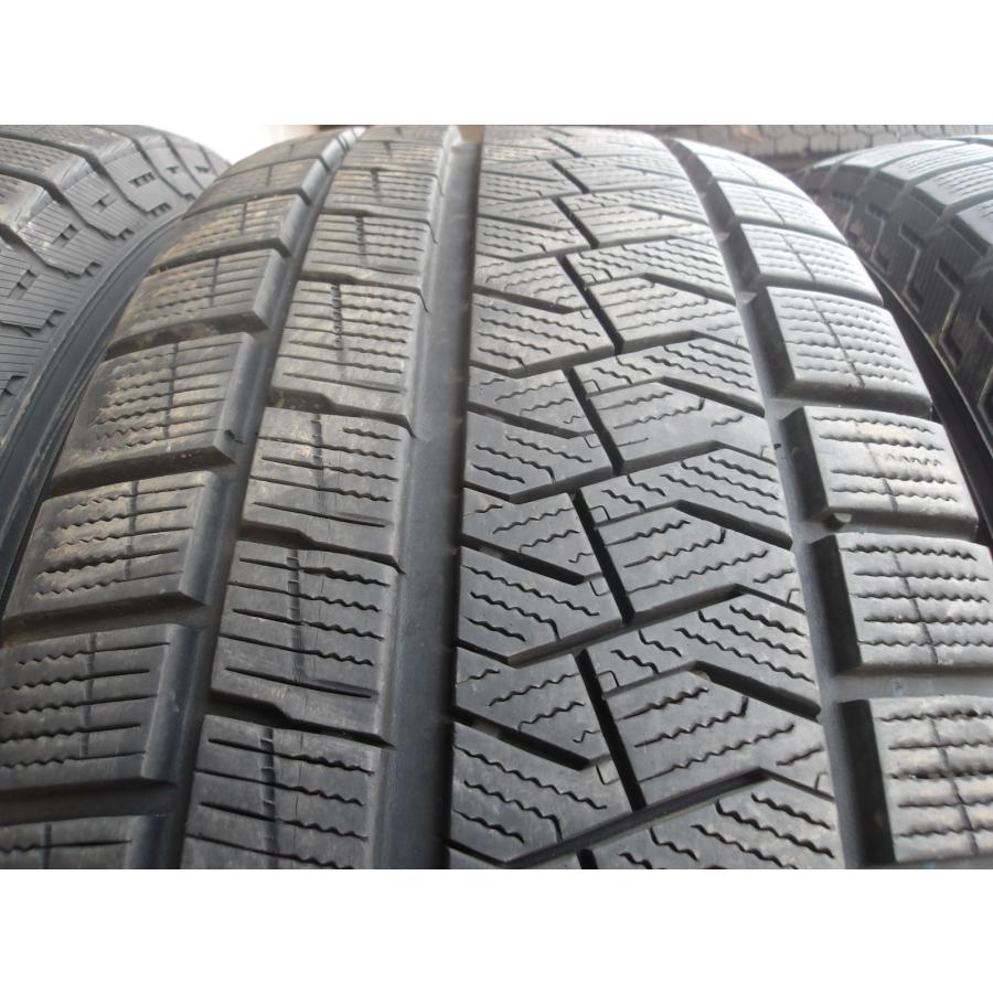 N651-2 中古タイア 貨物輸送無料 225/65R17 冬4本仕かける スタッドレス 102Q 225/65-17 225-65-17 ピレリ 内燃機関 アシンメトリコ PLUS