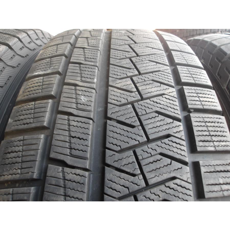 N651-2 中古タイア 貨物輸送無料 225/65R17 冬4本仕かける スタッドレス 102Q 225/65-17 225-65-17 ピレリ 内燃機関 アシンメトリコ PLUS