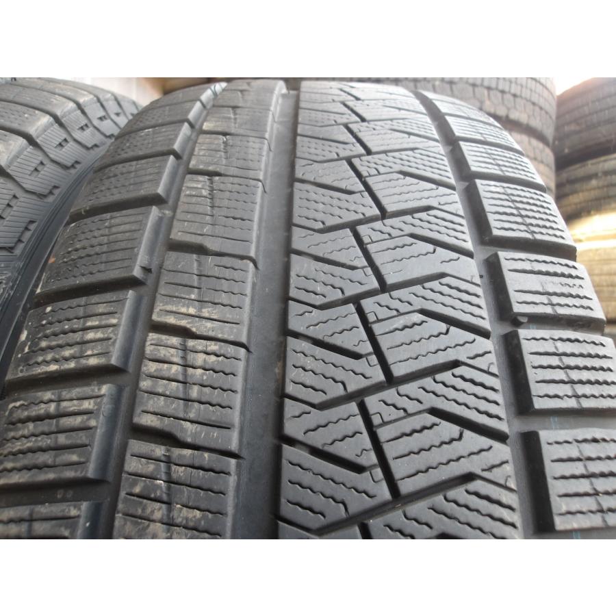 N651-2 中古タイア 貨物輸送無料 225/65R17 冬4本仕かける スタッドレス 102Q 225/65-17 225-65-17 ピレリ 内燃機関 アシンメトリコ PLUS