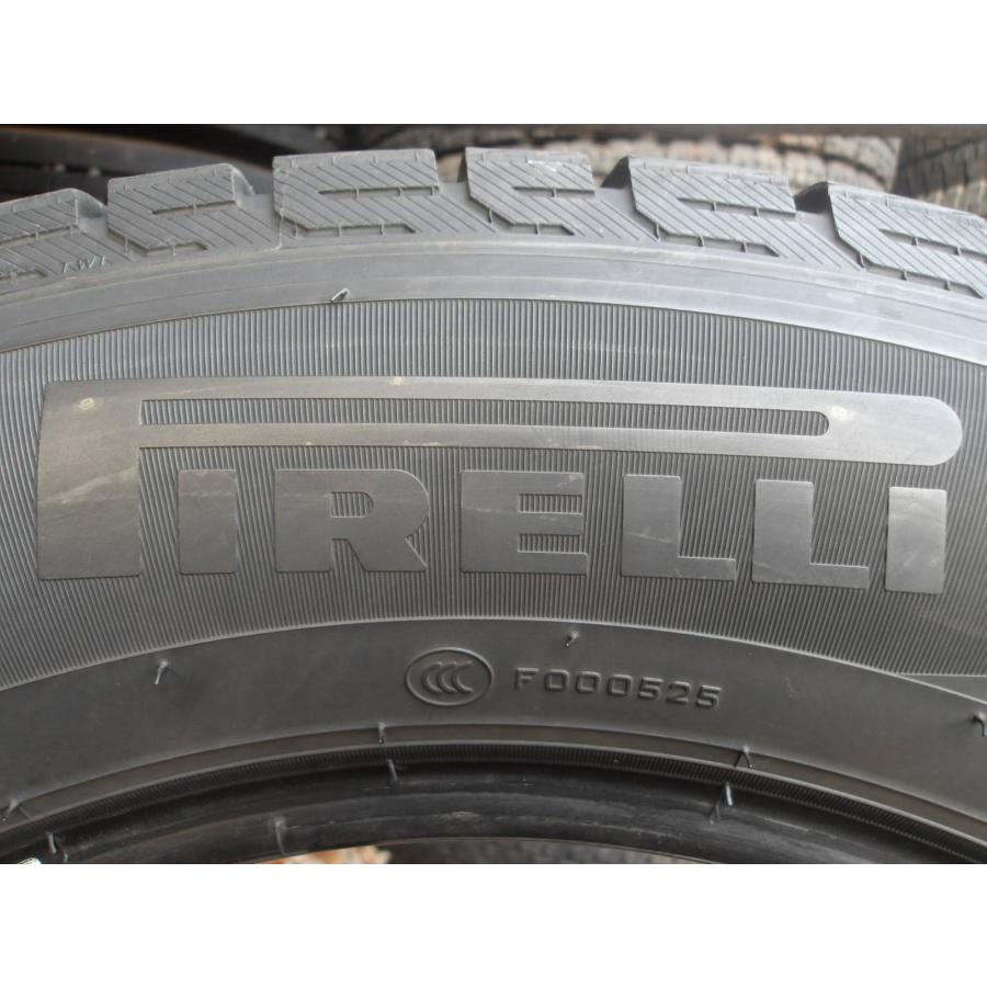 N651-2 中古タイア 貨物輸送無料 225/65R17 冬4本仕かける スタッドレス 102Q 225/65-17 225-65-17 ピレリ 内燃機関 アシンメトリコ PLUS