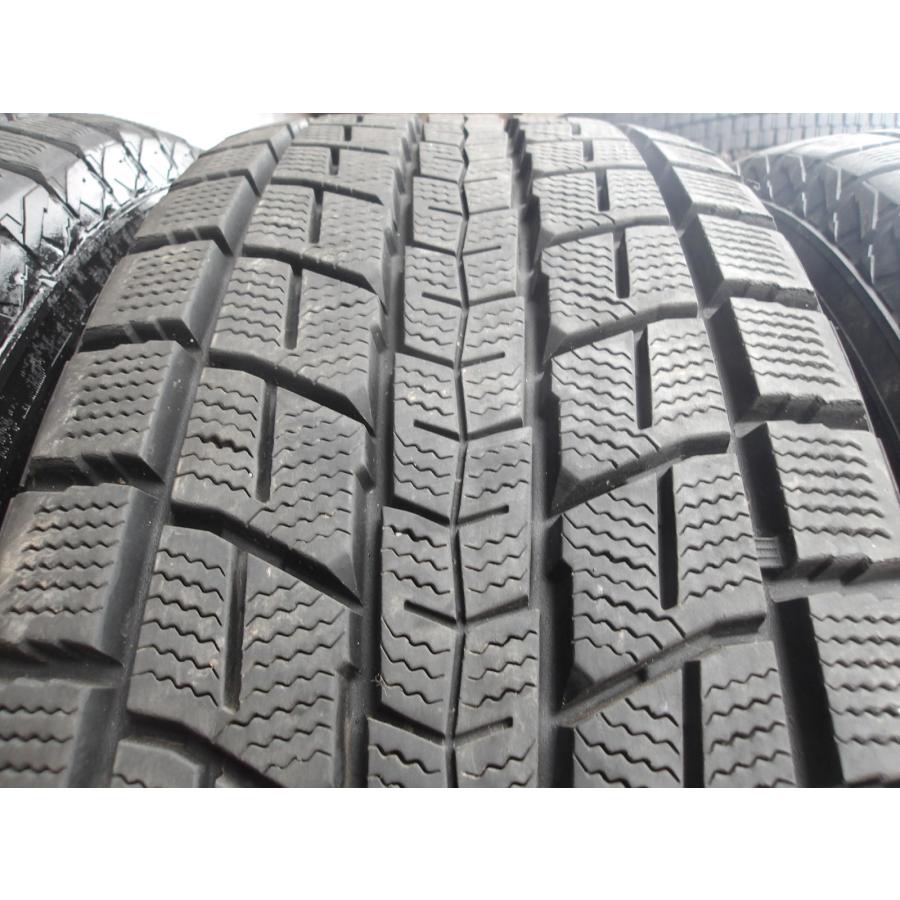 N778-ソ1 中古タイア 貨物輸送無料 225/65R17 冬4本仕かける スタッドレス 102Q 225/65-17 225-65-17 ダンロップ ウィンターマックス SJ8