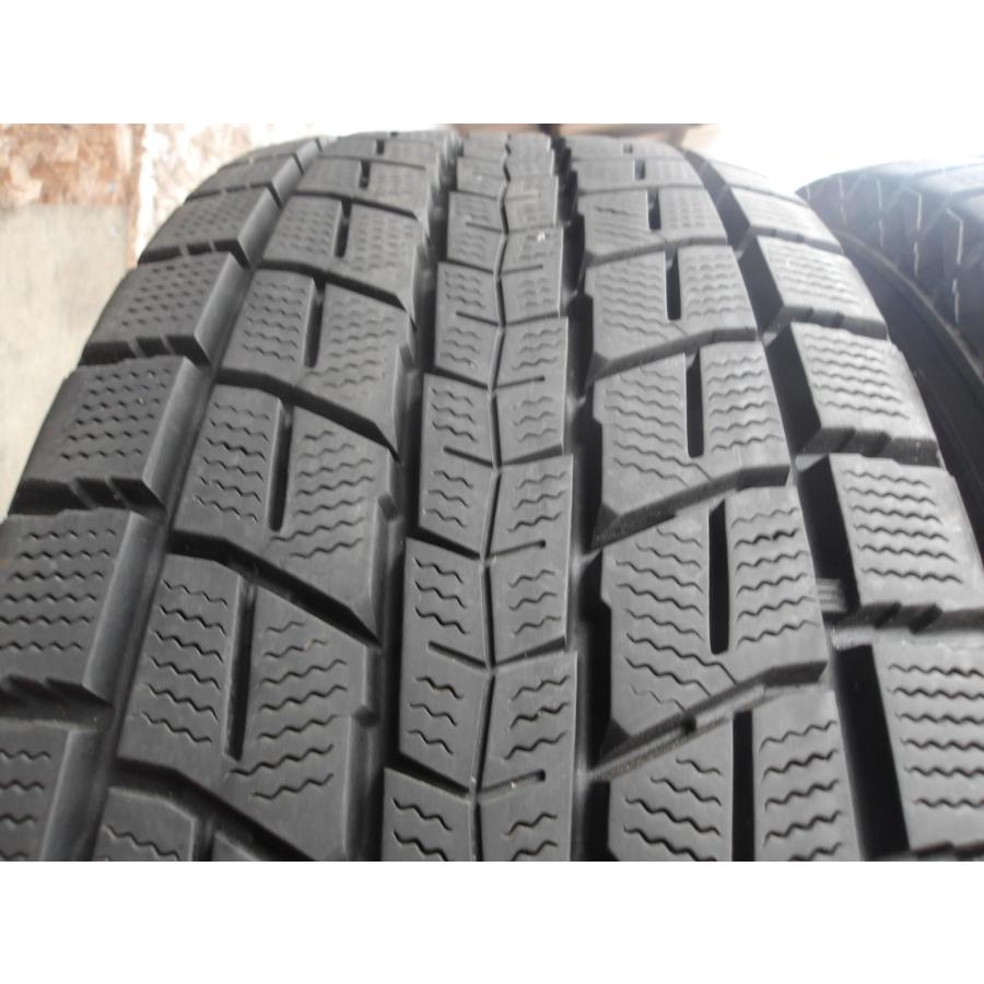 N778-ソ1 中古タイア 貨物輸送無料 225/65R17 冬4本仕かける スタッドレス 102Q 225/65-17 225-65-17 ダンロップ ウィンターマックス SJ8