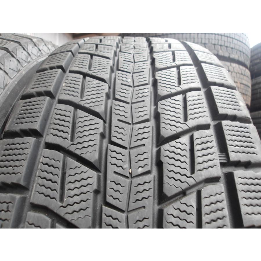 N778-ソ1 中古タイア 貨物輸送無料 225/65R17 冬4本仕かける スタッドレス 102Q 225/65-17 225-65-17 ダンロップ ウィンターマックス SJ8