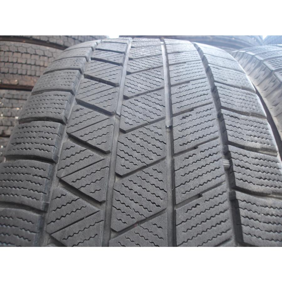 N956-7 中古タイヤ 送料無料 215/55R17 冬2本セット スタッドレス 94Q 215/55-17 215-55-17 ブリヂストン ブリザック VRX3_1