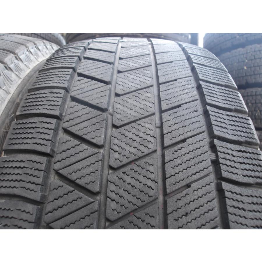 N956-7 中古タイヤ 送料無料 215/55R17 冬2本セット スタッドレス 94Q 215/55-17 215-55-17 ブリヂストン ブリザック VRX3_2