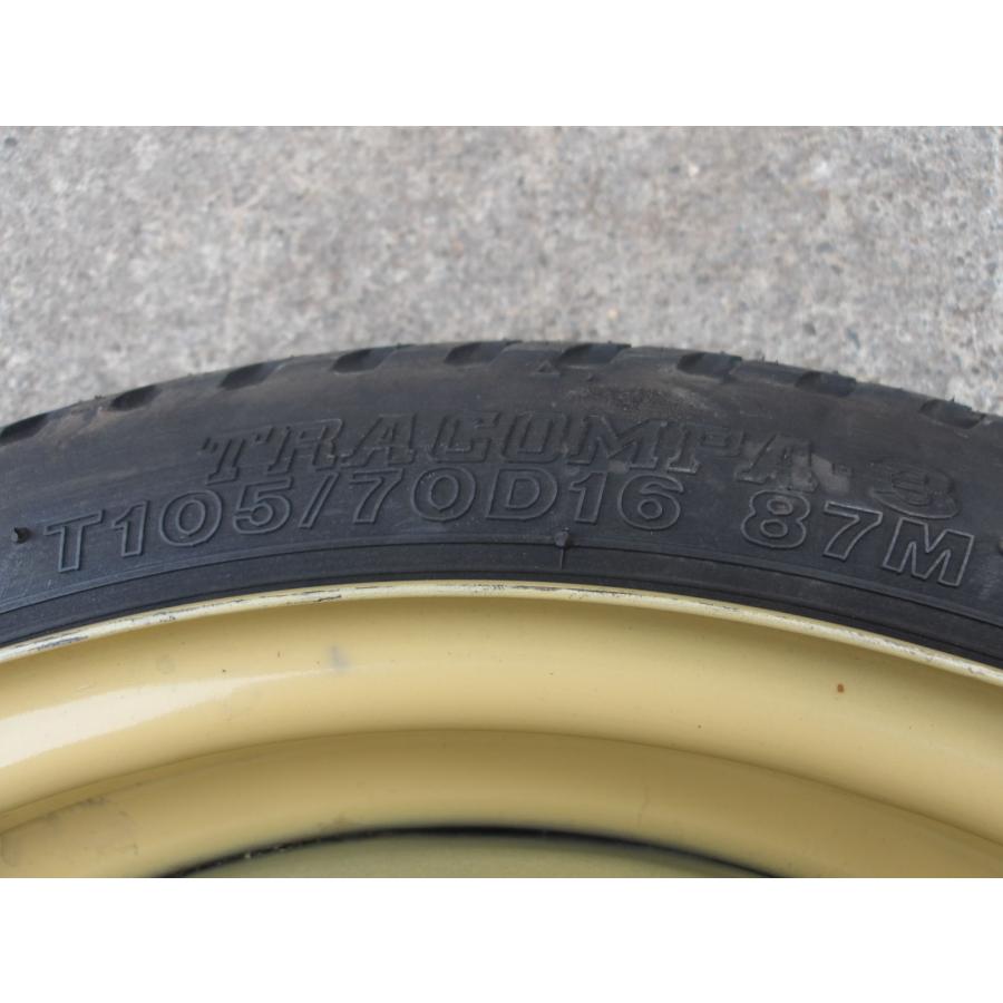 O54-ソ2 ほぼ未使用 中古タイヤ ホイール 送料無料 T 105/70D16 1本 
