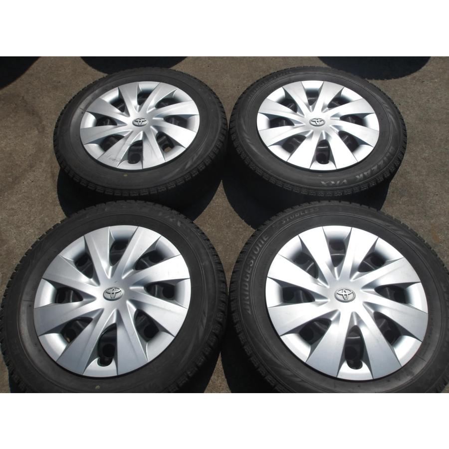 中古スタッドレスタイヤ 175/65R15 & 15インチスチールホイール 4本セット