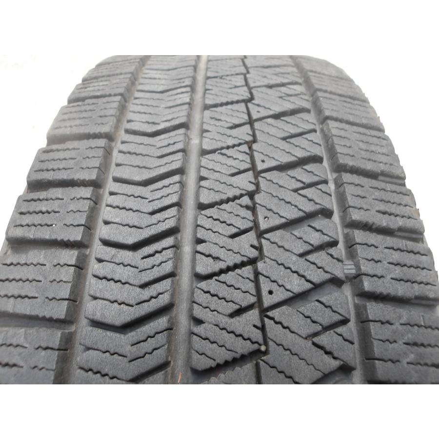P522-ソ2 中古タイヤ ホイール 送料無料 175/65R14 冬4本セット スタッドレス 82Q 175/65-14 175-65-14 ブリヂストン ブリザック VRX2 14インチ鉄ホイールの画像
