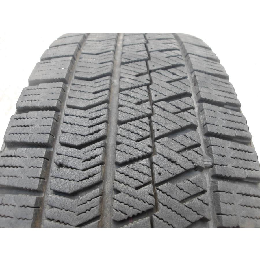 P522-ソ2 中古タイヤ ホイール 送料無料 175/65R14 冬4本セット スタッドレス 82Q 175/65-14 175-65-14 ブリヂストン ブリザック VRX2 14インチ鉄ホイールの画像