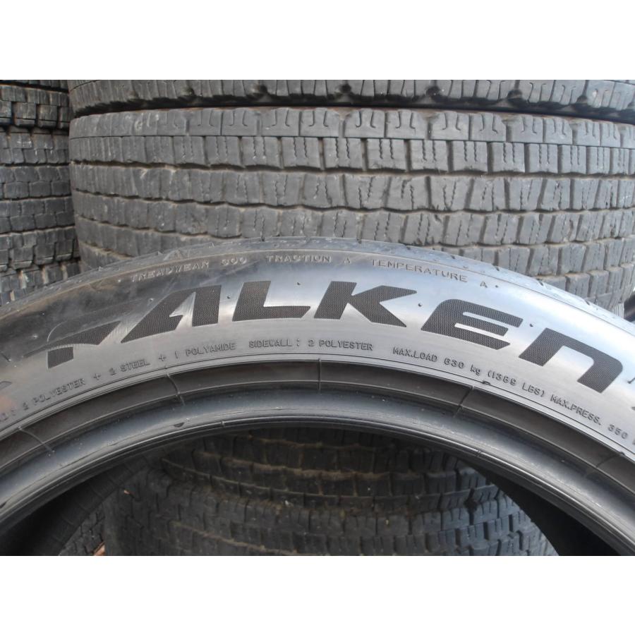 P646-ソ1 中古タイヤ 送料無料 215/50ZR18 夏2本セット サマータイヤ 92W 215/50-18 215-50-18 ファルケン アゼニス FK520Lの画像
