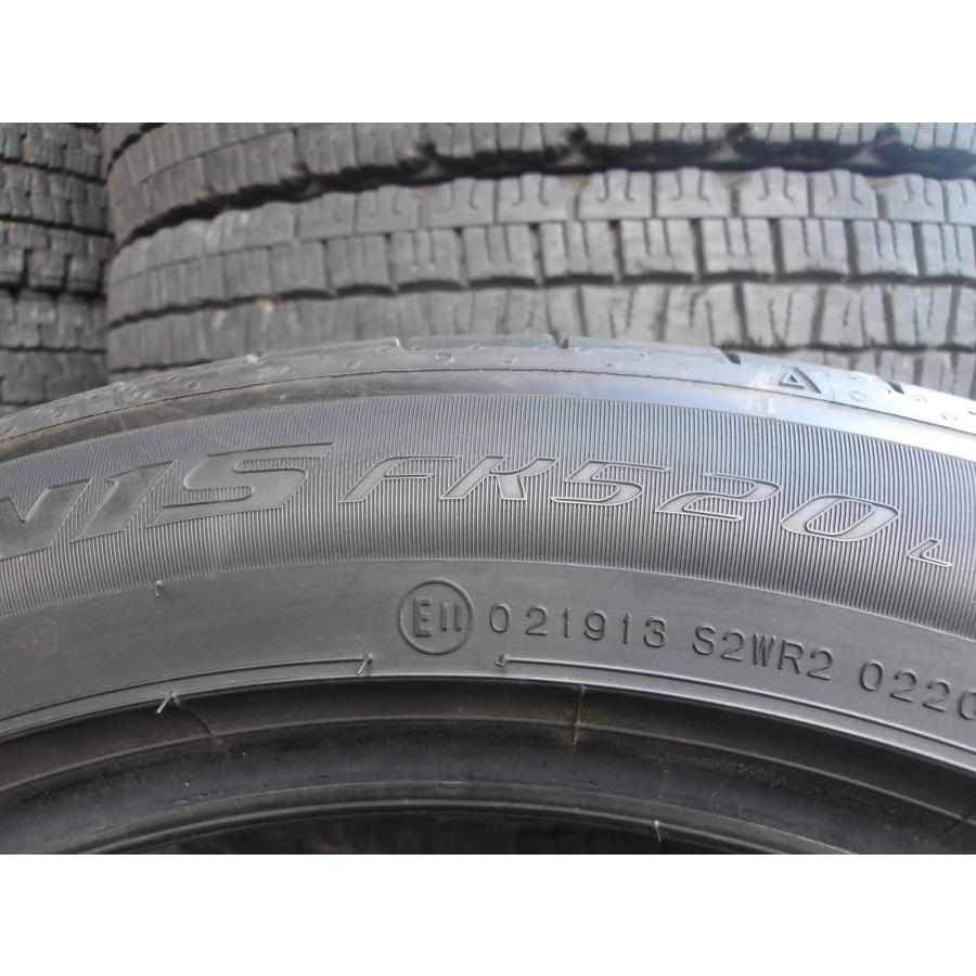 P646-ソ1 中古タイヤ 送料無料 215/50ZR18 夏2本セット サマータイヤ 92W 215/50-18 215-50-18 ファルケン アゼニス FK520Lの画像