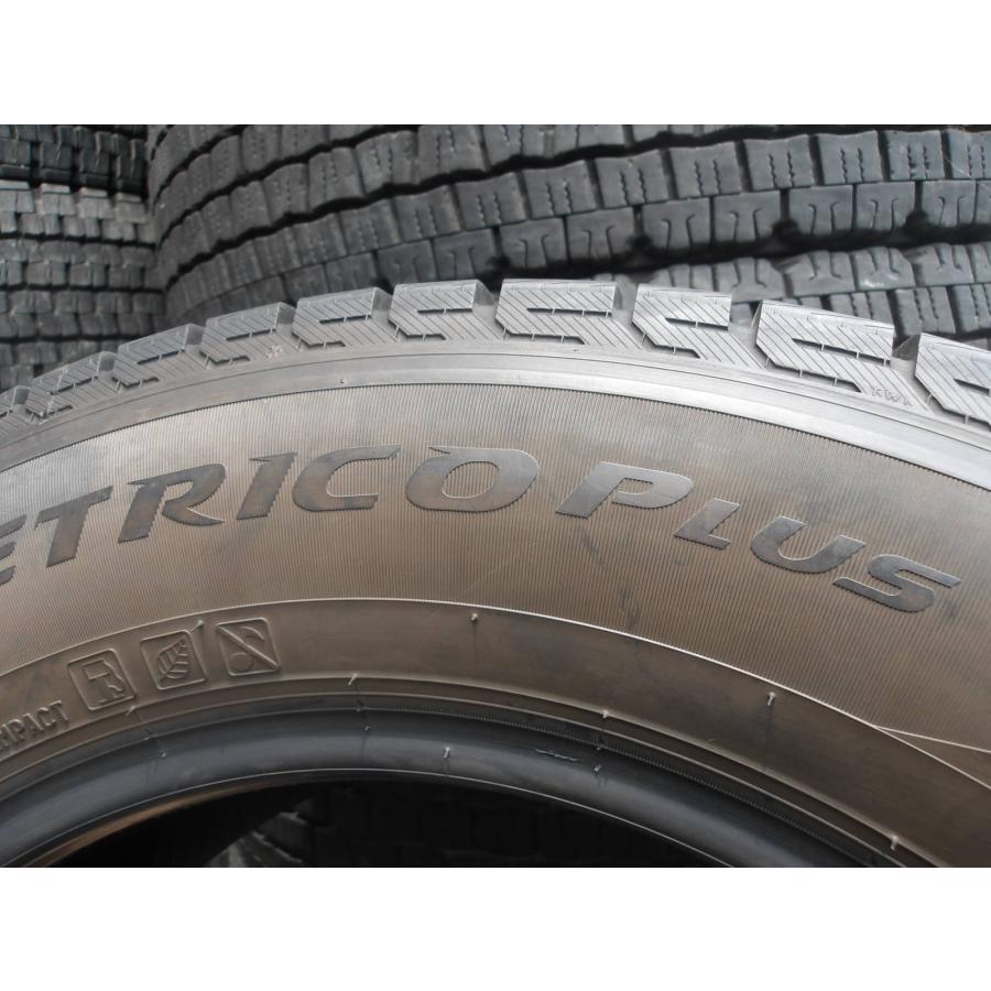 P78-4 中古タイヤ 送料無料 225/65R17 冬4本セット スタッドレス 102Q 225/65-17 225-65-17 ピレリ アイス アシンメトリコ PLUS_7