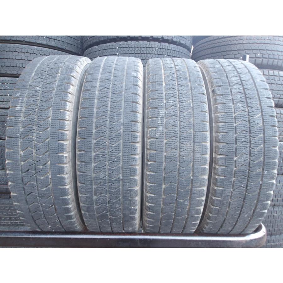 Q109-9 中古タイヤ 送料無料 205/70R16 冬4本セット スタッドレス LT