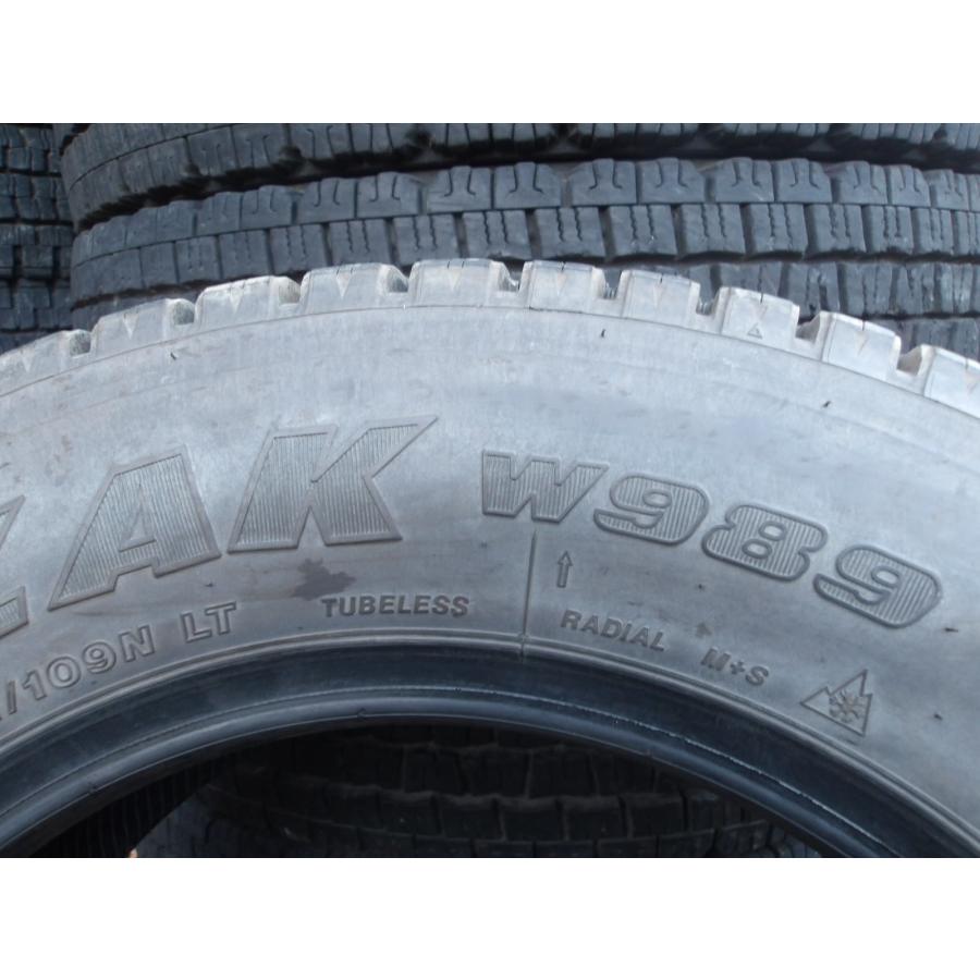 Q109-9 中古タイヤ 送料無料 205/70R16 冬4本セット スタッドレス LT