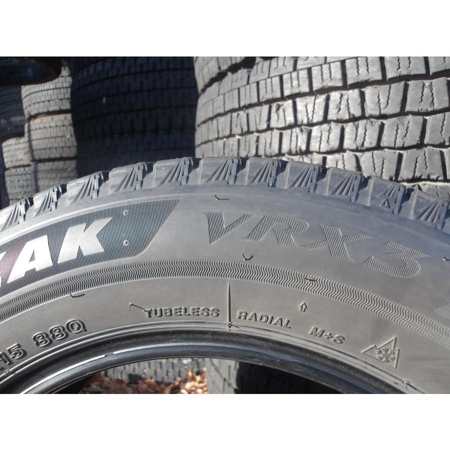 中古スタットレスタイヤ Q118-ソ1 中古タイヤ 送料無料 185/65R15 冬4本セット スタッドレス