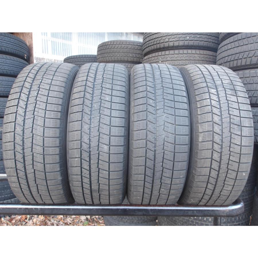 Q123-ソ1 中古タイヤ 送料無料 235/60R18 冬4本セット スタッドレス