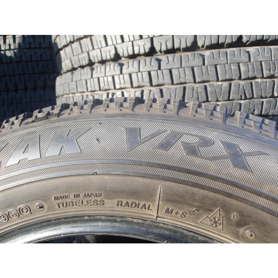 Q229-6 中古タイヤ 送料無料 215/60R17 冬4本セット スタッドレス 96Q