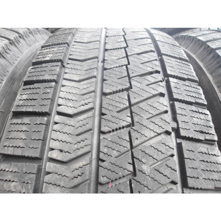 Q333-4 中古タイヤ 送料無料 195/65R16 冬4本セット スタッドレス 92Q 195/65-16 195-65-16 ブリヂストン ブリザック VRX2_1