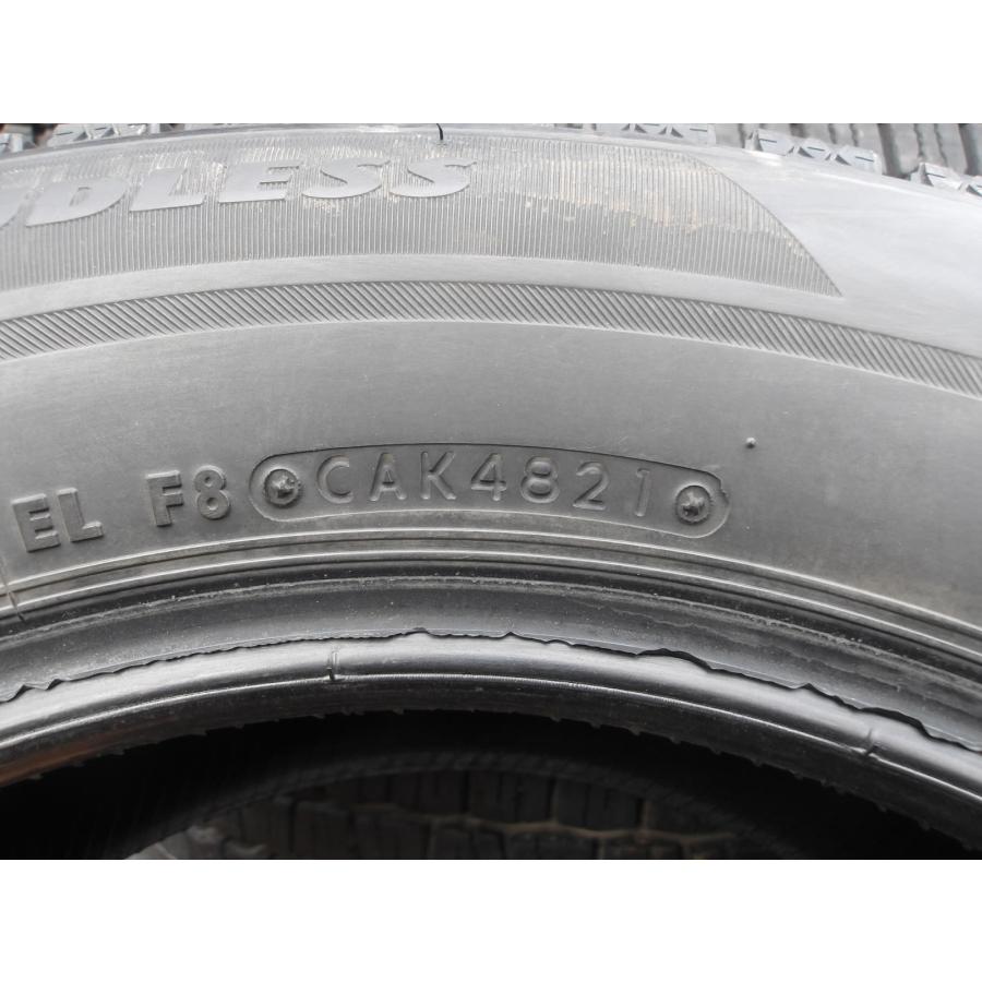 Q333-4 中古タイヤ 送料無料 195/65R16 冬4本セット スタッドレス 92Q 195/65-16 195-65-16 ブリヂストン ブリザック VRX2_8