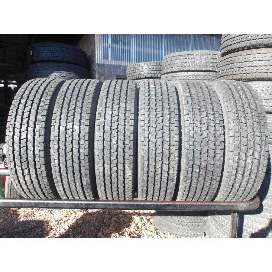 Q348-13 中古タイヤ 送料無料 205/75R16 冬6本セット スタッドレス LT 