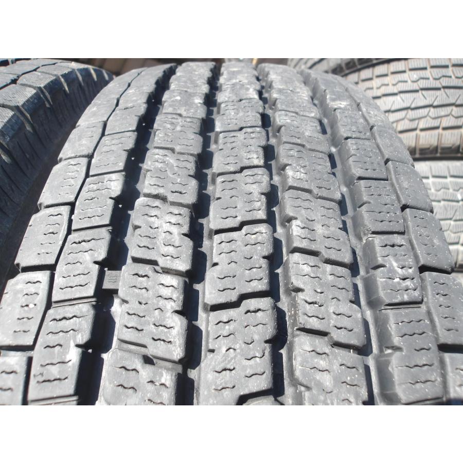 Q348-13 中古タイヤ 送料無料 205/75R16 冬6本セット スタッドレス LT 