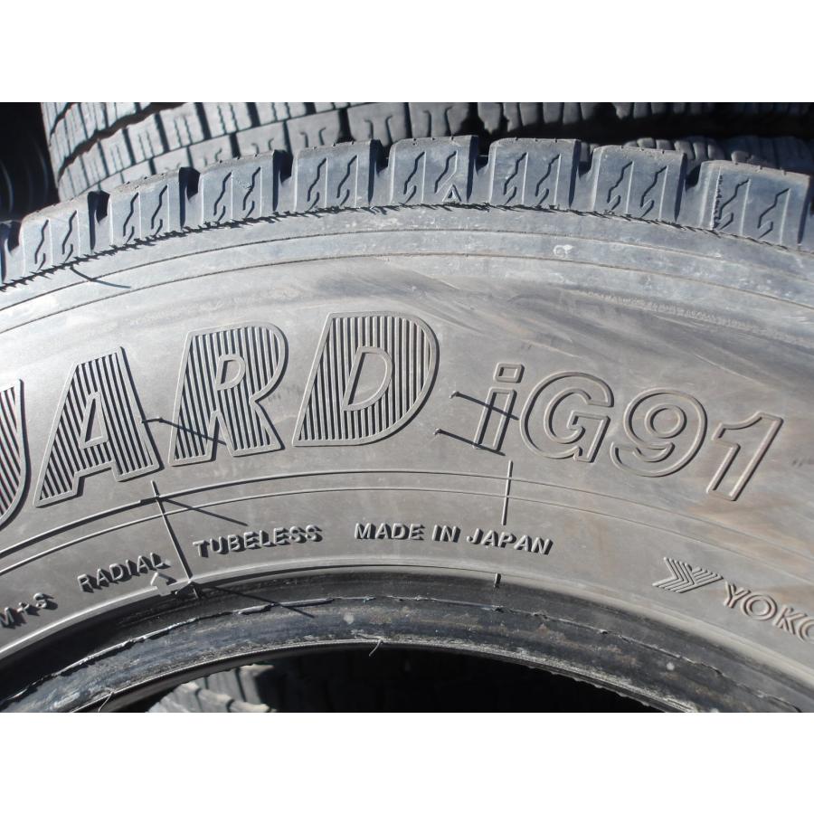 Q348-13 中古タイヤ 送料無料 205/75R16 冬6本セット スタッドレス LT 